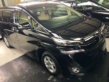 2015 Toyota Vellfire 2.5 X Edition 8 Seater UNREG