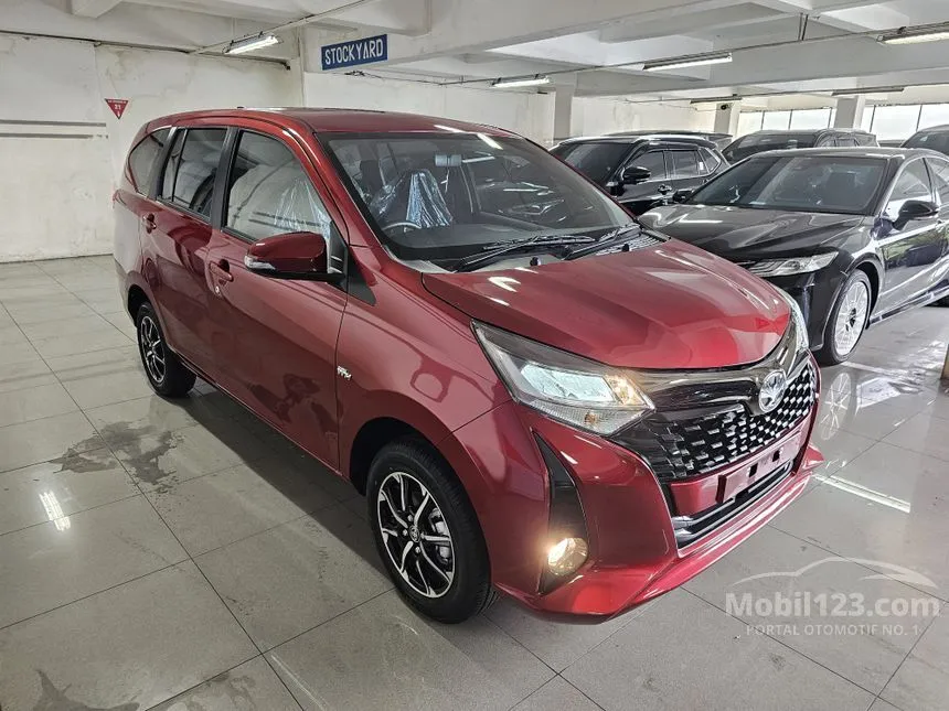 Jual Mobil Toyota Calya 2024 G 1.2 di Banten Automatic MPV Merah Rp 155.200.000