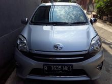 2013 Toyota Agya 1.0 G Silver Siap Pakai