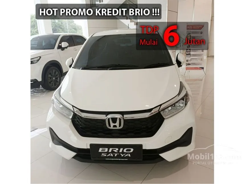 Jual Mobil Honda Brio 2024 E Satya 1.2 di Jawa Barat Automatic Hatchback Putih Rp 138.000.000