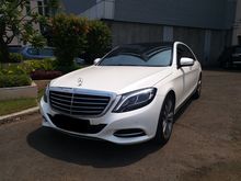 Mercedes Benz S400 ATPM 3.0 V6 7Speed White on Brown 2015 Good Car