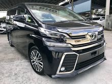 2017 Toyota Vellfire 2.5 ZG FULL LEATHER, PRE CRASH