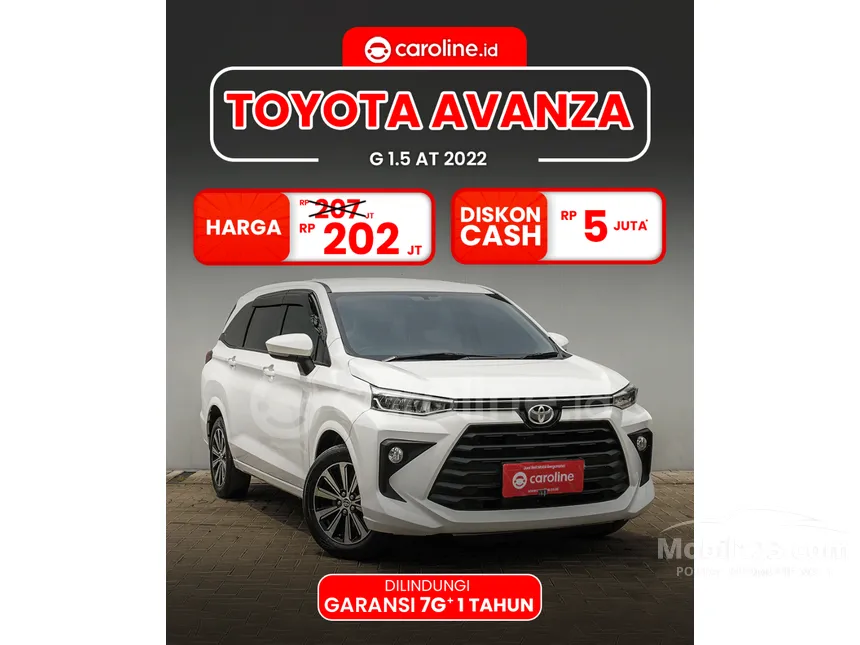 2022 Toyota Avanza G MPV