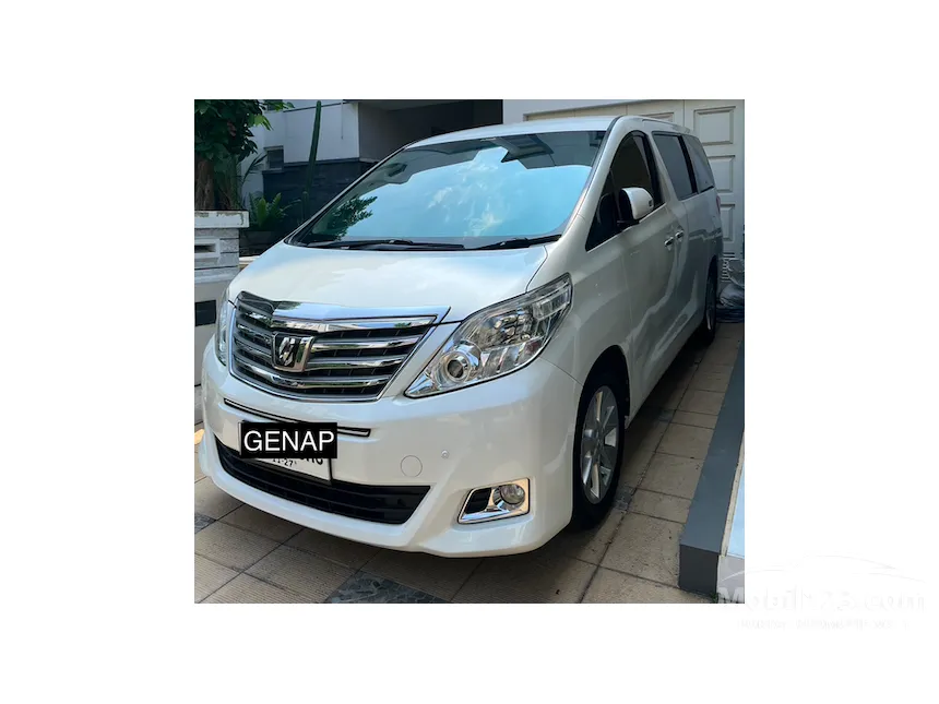 Jual Mobil Toyota Alphard 2013 X 2.4 di Banten Automatic MPV Putih Rp 275.000.000
