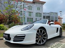 2013 Porsche Boxster 2.7 981 Convertible Reg.2014 White On Red Top Red Km20rb Antik Full Option #AUTOHIGH #BEST OFFER