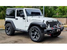 2012 Jeep Wrangler 3.6 Rubicon Unlimited SUV Sway Bar Asli Pentastar 2D 4x4 AT White On Black - KM 30RIBUAN ASLI - PAJAK PANJANG - MULUS NO MINUS
