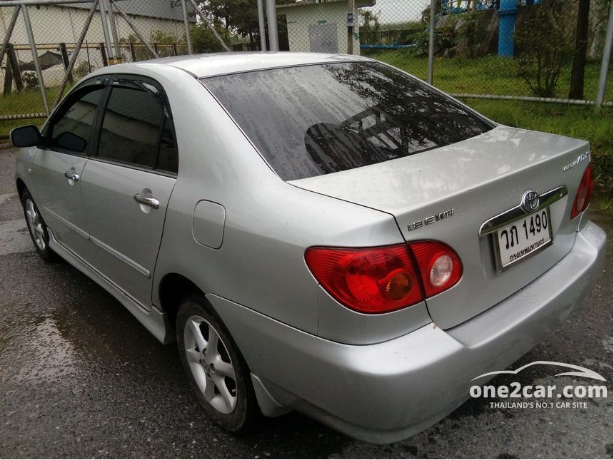 Toyota corolla altis 2002