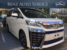 2018 Toyota Vellfire 2.5 (ปี 15-18) Z G EDITION Van AT