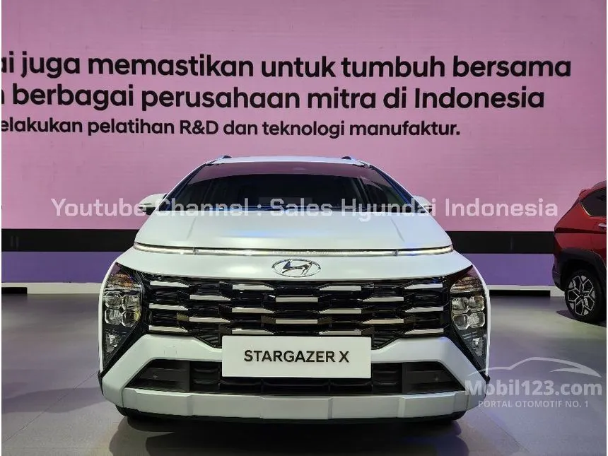 Jual Mobil Hyundai Stargazer X 2023 Prime 1.5 di Jawa Barat Automatic Wagon Putih Rp 292.200.000