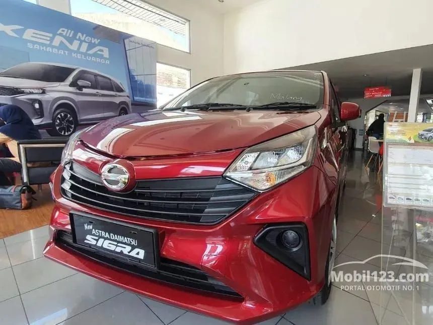 Jual Mobil Daihatsu Sigra 2023 M 1.0 di Banten Manual MPV Merah Rp 148.000.000