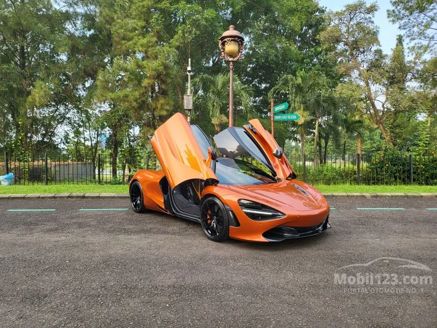 Jual Mobil McLaren 720S 2017 4.0 di Banten Automatic Coupe Orange Rp 6.600.000.000