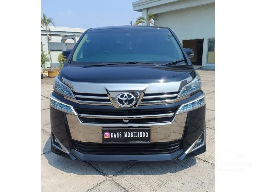 Jual Mobil Toyota Vellfire 2019 G 2.5 di DKI Jakarta Automatic Van Wagon Hitam Rp 850.000.000