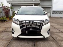 Toyota Alphard 2.5 G ATPM AT 2016 Putih Antik Km.26rb Plat Genap Pajak Panjang