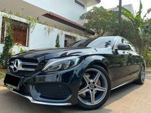 MERCEDES BENZ C200 AMG NEW MODEL 2018 ATPM BLACK ON BLACK LIKE NEW TDP 150 JT KM 13K HUB SANDY C 200