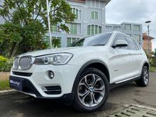 2015 BMW X3 X-Drive Bensin Nik2015 White On Saddle Brown Km40rb Panoramic Sunroof PBD #AUTOHIGH #BEST OFFER
