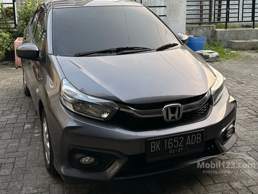 Jual Mobil Honda Brio 2021 E Satya 1.2 di Sumatera Utara Automatic Hatchback Abu