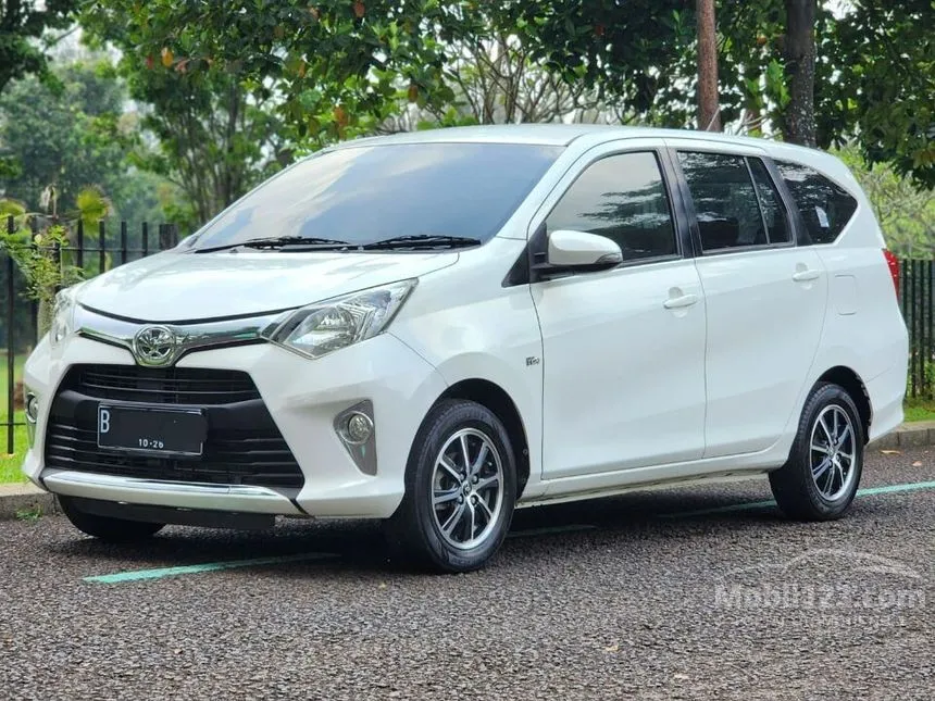 Jual Mobil Toyota Calya 2016 G 1.2 di Banten Automatic MPV Putih Rp 98.000.000