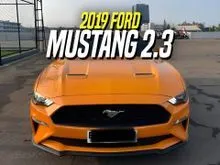 2019 Ford Mustang 2.3 EcoBoost Fastback Orange on Black Oranye