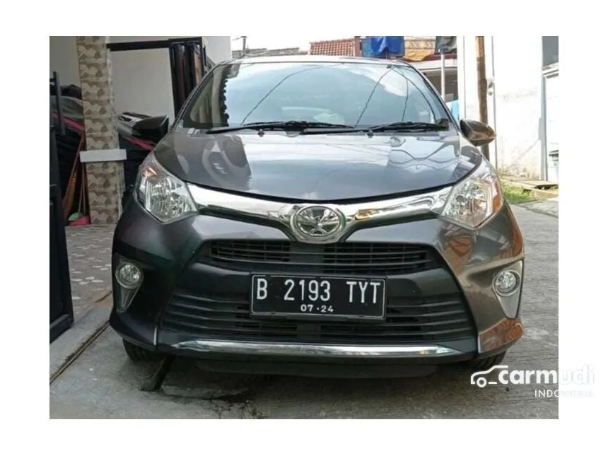 Jual Mobil Toyota Calya 2019 G 1.2 di Jawa Barat Automatic MPV Abu