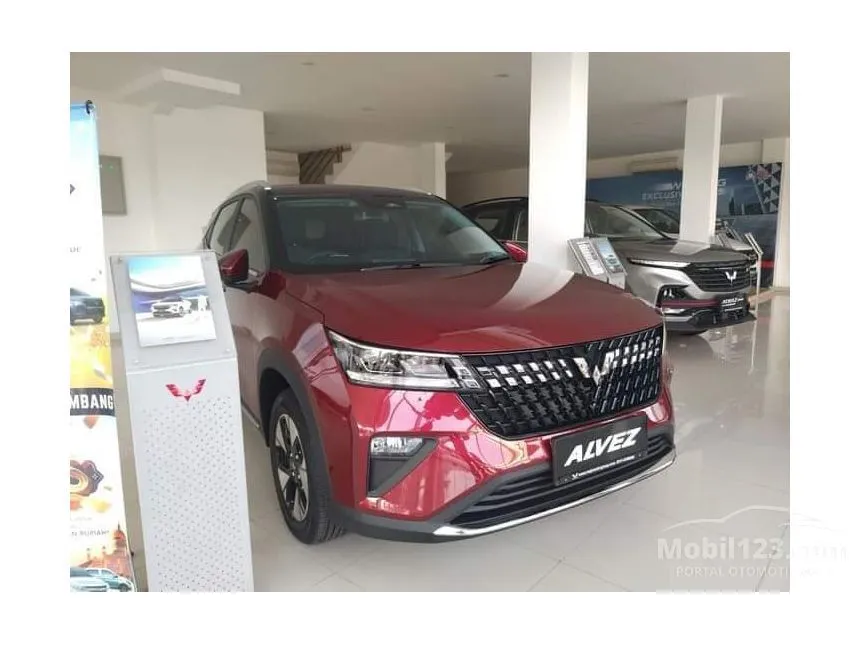 Jual Mobil Wuling Alvez 2024 EX 1.5 di Banten Automatic Wagon Merah Rp 275.000.000