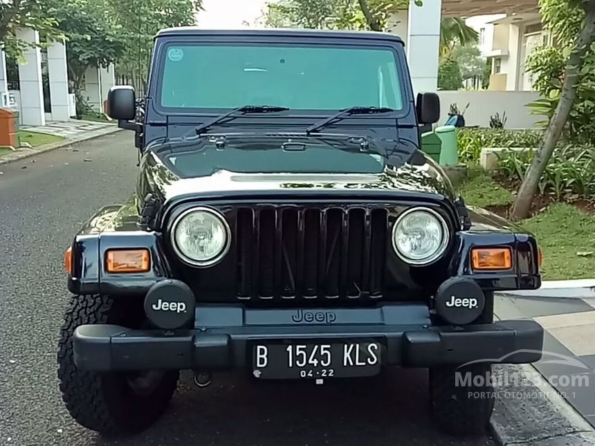 Jual Mobil Jeep Wrangler 2005 Sahara Hardtop 4 0 Di Jawa Barat Automatic Suv Hitam Rp 735 000 000 4694551 Mobil123 Com