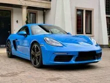 2022 Porsche 718 2.0 Cayman Coupe PDLS SPORT EXHAUST REVERSE CAMERA BOSE SOUND CARRERA WHEELS 20 INCH 8K+ MILES ONLY UK UNREG INCOMING STOCK