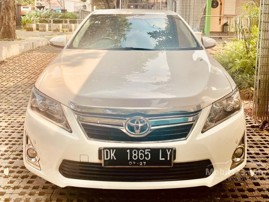 Jual Mobil Toyota Camry Hybrid 2014 Hybrid 2.5 di DKI Jakarta Automatic Sedan Putih Rp 219.000.000