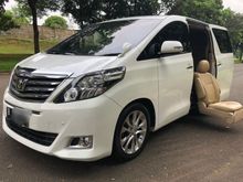 2012 Toyota Alphard 2.4 X CBU Welcab Matic Km 100rb Pajak 1 Tahun