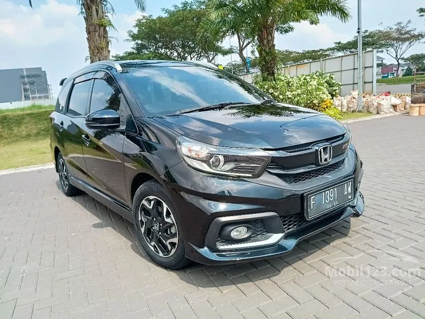 Jual Mobil Honda Mobilio 2019 RS 1.5 di Banten Automatic MPV Hitam Rp 175.900.000