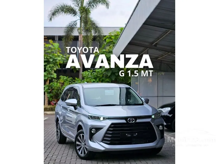 Jual Mobil Toyota Avanza 2024 G 1.5 di Banten Manual MPV Silver Rp 240.900.000