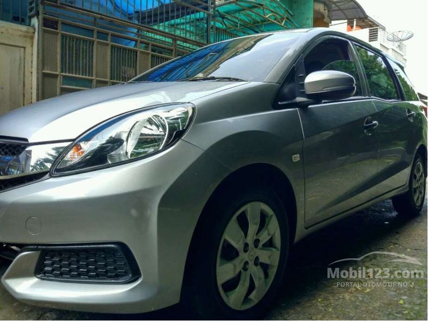 Jual Mobil Honda Mobilio 2016 S 1.5 di DKI Jakarta Manual MPV Silver Rp