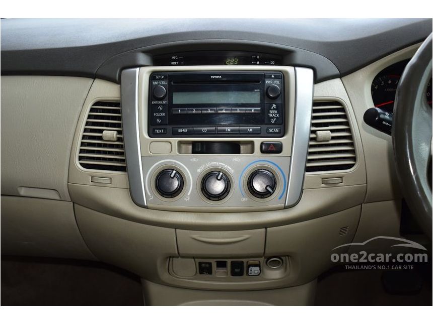Toyota Innova 2012 G 2.0 in กรุงเทพและปริมณฑล Automatic Wagon สีดำ for ...