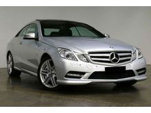 2012 Mercedes-Benz E200 CGI 1.8 Coupe AMG