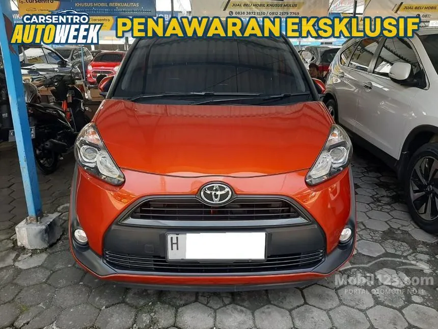 Jual Mobil Toyota Sienta 2017 V 1.5 di Jawa Tengah Automatic MPV Orange Rp 185.000.000