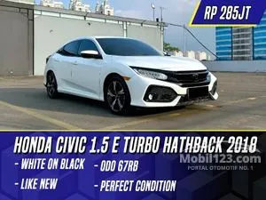 2018 Honda Civic 1.5 E Hatchback