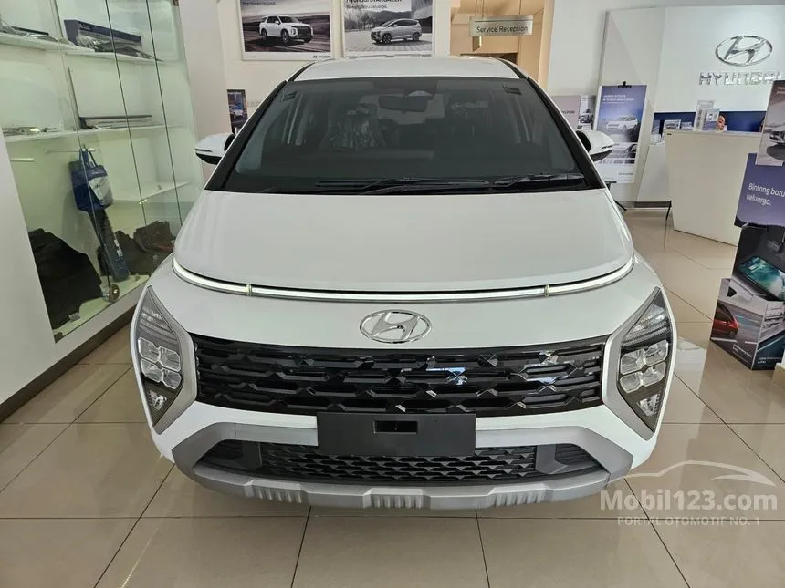 Jual Mobil Hyundai Stargazer 2024 Prime 1.5 di DKI Jakarta Automatic Wagon Putih Rp 305.000.000