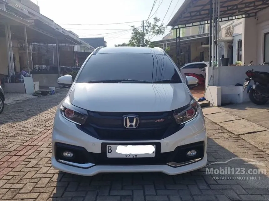 Jual Mobil Honda Mobilio 2019 RS 1.5 di Banten Automatic MPV Putih Rp 190.000.000