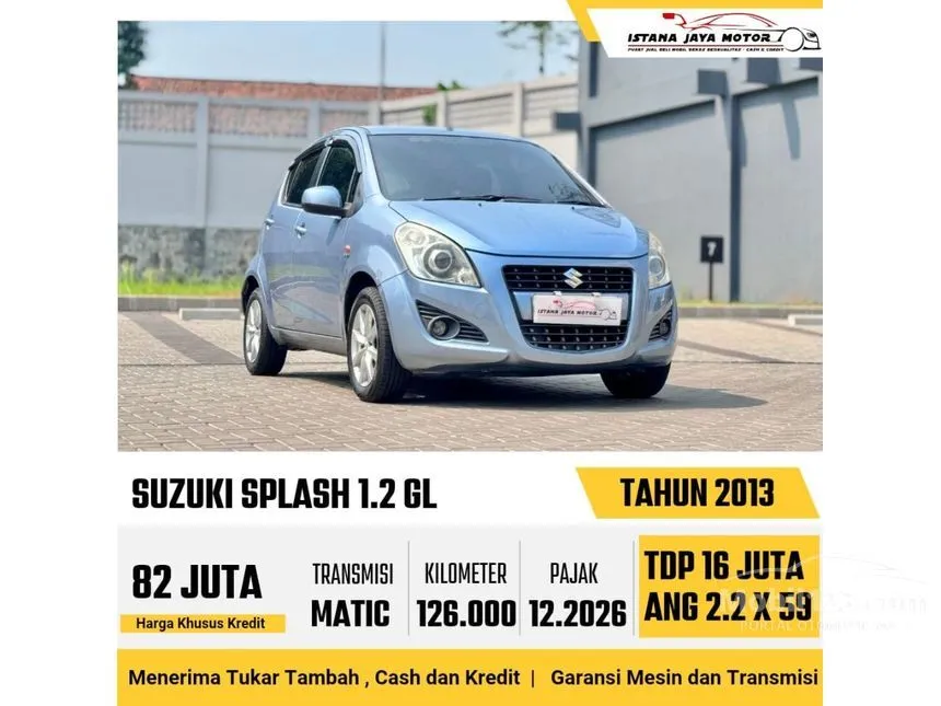 2013 Suzuki Splash Hatchback