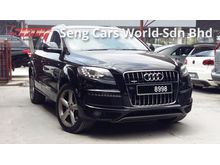 2013 Audi Q7 3.0 TDI Diesel S-Line Quattro R/Cam P/Boot