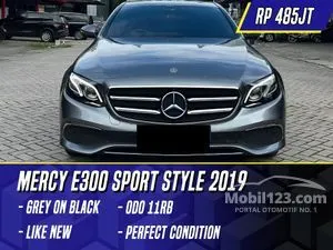 2019 Mercedes-Benz E300 2.0 Avantgarde SportStyle Sedan
