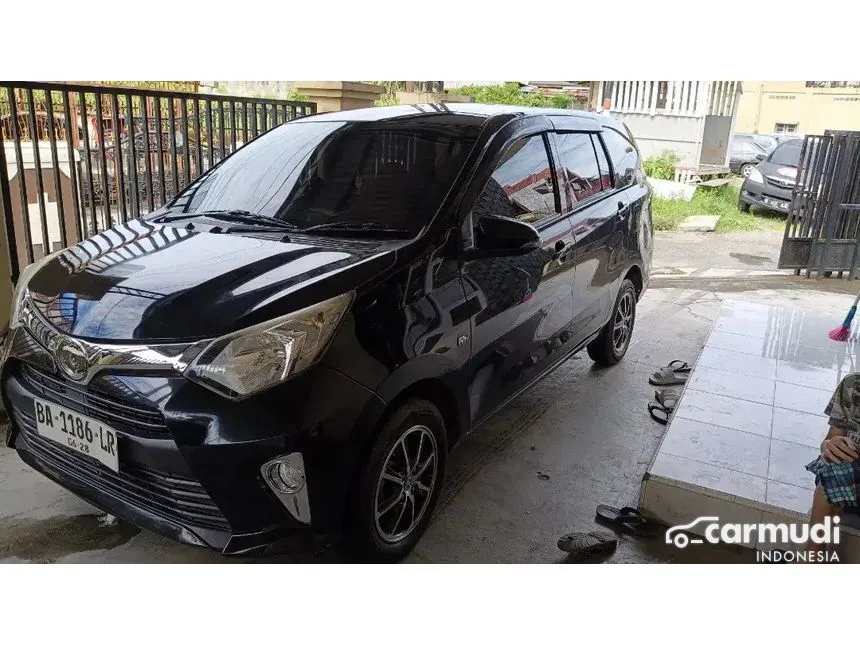 Jual Mobil Toyota Calya 2018 G 1.2 di Sumatera Barat Manual MPV Hitam Rp 115.000.000