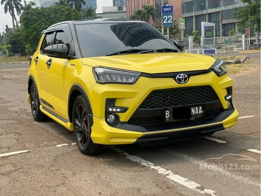 Jual Mobil Toyota Raize 2022 GR Sport 1.0 di DKI Jakarta Automatic Wagon Kuning Rp 229.000.000