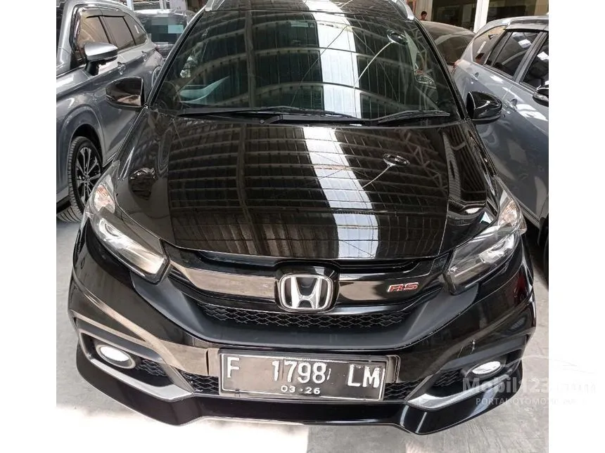 Jual Mobil Honda Mobilio 2021 RS 1.5 di Banten Automatic MPV Hitam Rp 198.900.000