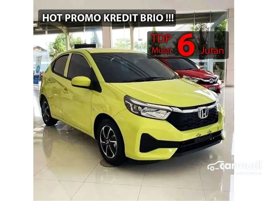 Jual Mobil Honda Brio 2024 E Satya 1.2 di DKI Jakarta Automatic Hatchback Kuning Rp 138.000.000