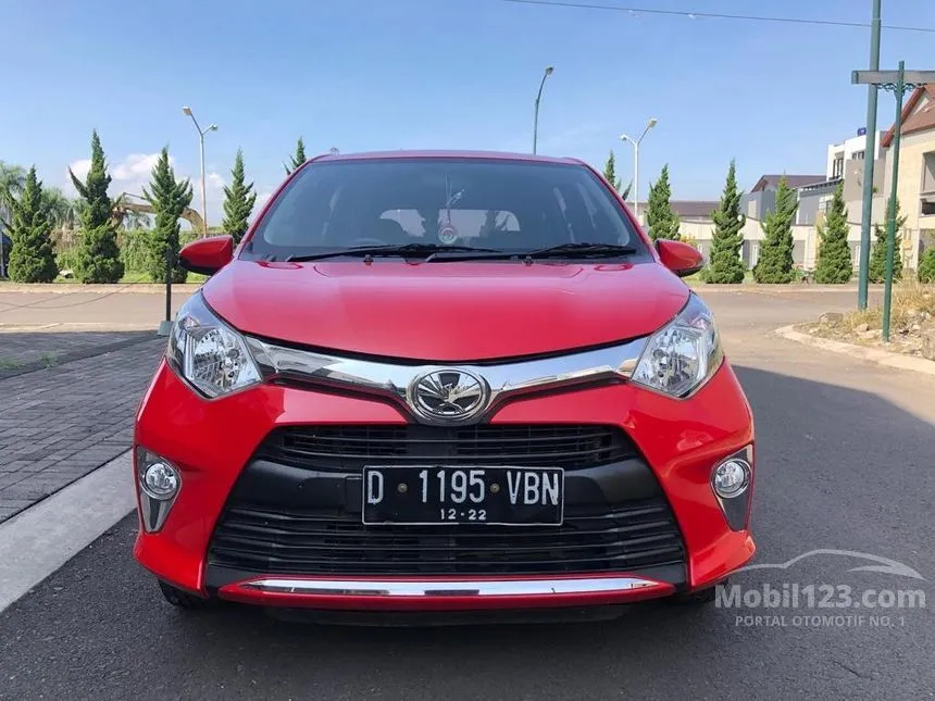 Jual Mobil Toyota Calya 2017 G 1.2 di Jawa Barat Manual MPV Merah Rp 125.000.000