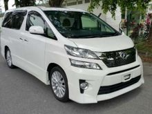 2013 Toyota Vellfire 2.4 ZG MPV