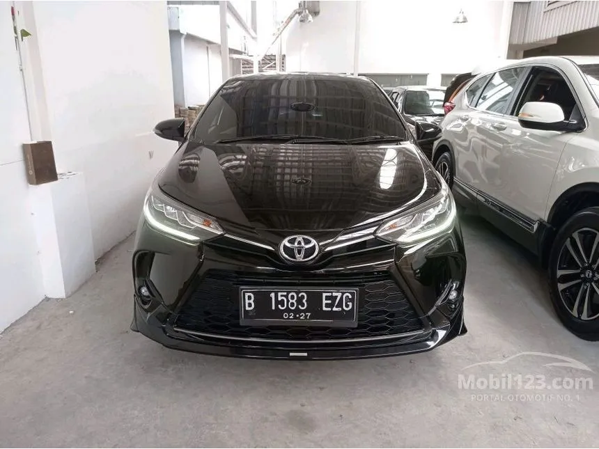 Jual Mobil Toyota Yaris 2022 S GR Sport 1.5 di Banten Automatic Hatchback Hitam Rp 238.000.000