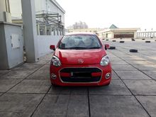 2016 Daihatsu Ayla 998 X Hatchback matic dilengkapi airbags dp7jtan saja