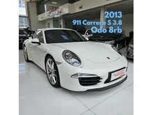 2012 Porsche 911 3.8 Carrera S Coupe White on Black PDK Facelift Putih