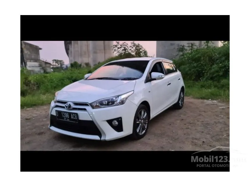 Jual Mobil Toyota Yaris 2014 G 1.5 di Jawa Barat Automatic Hatchback Putih Rp 160.000.000